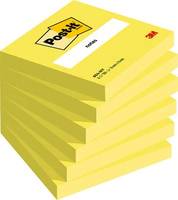 3M - Post-it 654 - Notizen - 76 x 76 mm - 600 Blatt (6 x 100)
