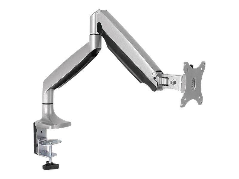 LogiLink - Befestigungskit für Monitor (einstellbarer Arm) - Aluminium, kaltgewalzter Stahl - Bildschirmgröße: 33-81.3 cm (13"-32")