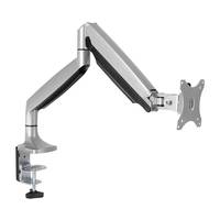 LogiLink - Befestigungskit für Monitor (einstellbarer Arm) - Aluminium, kaltgewalzter Stahl - Bildschirmgröße: 33-81.3 cm (13"-32")