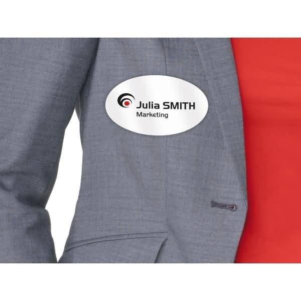 Namens-Etiketten 85x50mm 20 Bogen/200 Etiketten weiß