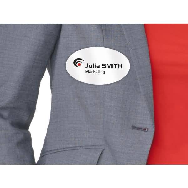 Namens-Etiketten 85x50mm 20 Bogen/200 Etiketten weiß