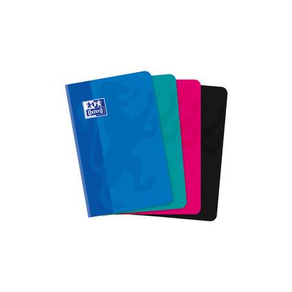Oxford Notizbuch, broschiert, 90 x 140 mm, kariert, 96 Blatt