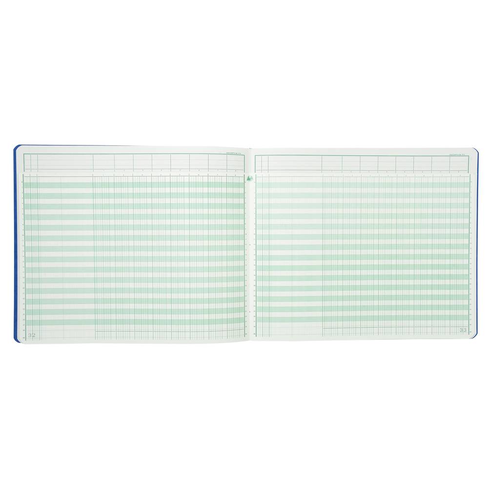 Exacompta Geschaeftsbuch 27x32 80S - 8 Spalten - Farben sortiert - 16080E