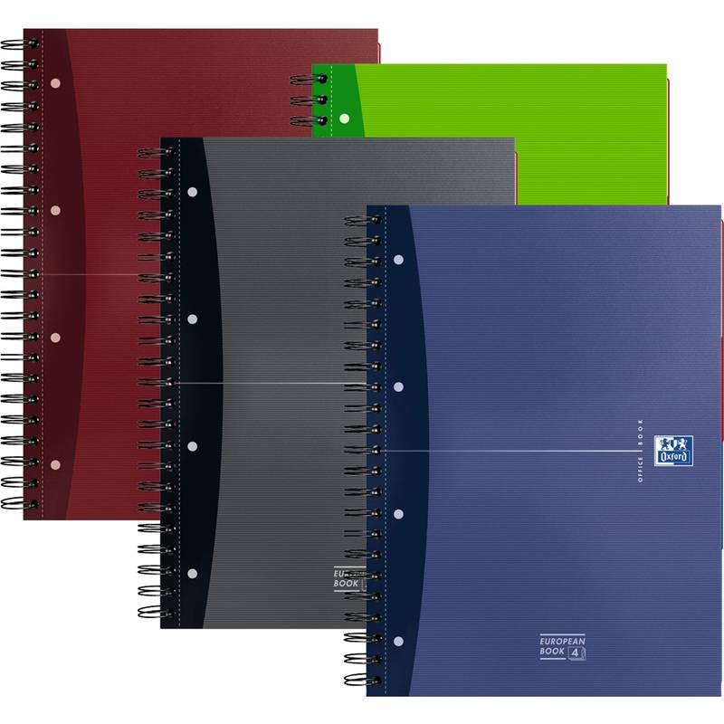 Oxford Office Collegeblock European Book 4, DIN A4+, seyès