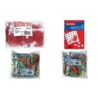 herlitz Gewinnlose, nummeriert 1-500, farbig sortiert aus Papier, geklammert (10733376-000)