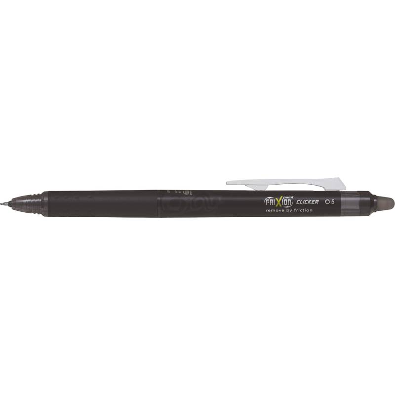 PILOT Tintenroller FRIXION POINT CLICKER, schwarz