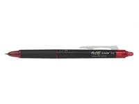PILOT PEN - Pilot FriXion Point Clicker, Ausziehbarer Gelschreiber, Rot, Schwarz, Rot, Fein, 0,25 mm, 0,5 mm