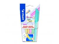 PILOT PEN - Pilot FriXion Light Soft, 6 Stück(e), Blau, Grün, Orange, Pink, Violett, Gelb, Meißel, Mehrfarbig, Kunststof