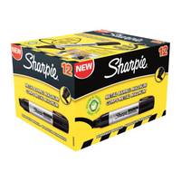 Sharpie Magnum, Schwarz, Schwarz, Metallisch, Metall, Extradick, 1,48 cm, 12 Stück(e)