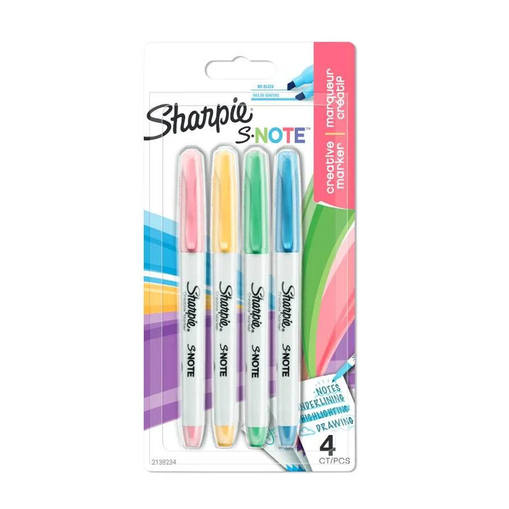 Sharpie 2138234, Mehrfarben, Papier, 4 Stück(e), Sichtverpackung