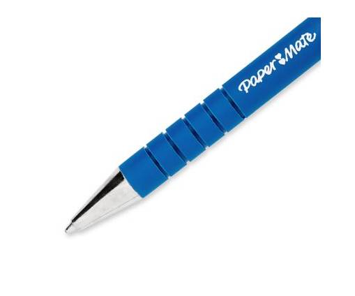 Papermate Flexgrip Ultra ST, Clip, Stick-Kugelschreiber, Blau, 36 Stück(e), Medium