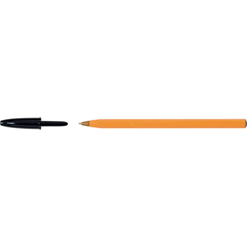 BIC Kugelschreiber Orange, Strichfarbe: schwarz