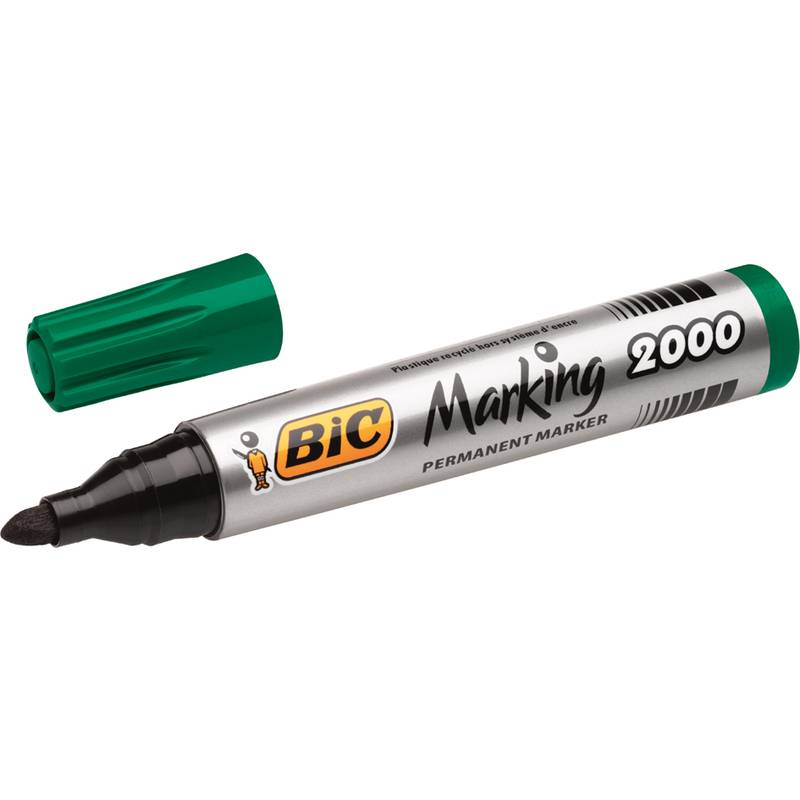 BIC Permanent-Marker Marking 2000 Ecolutions, grün