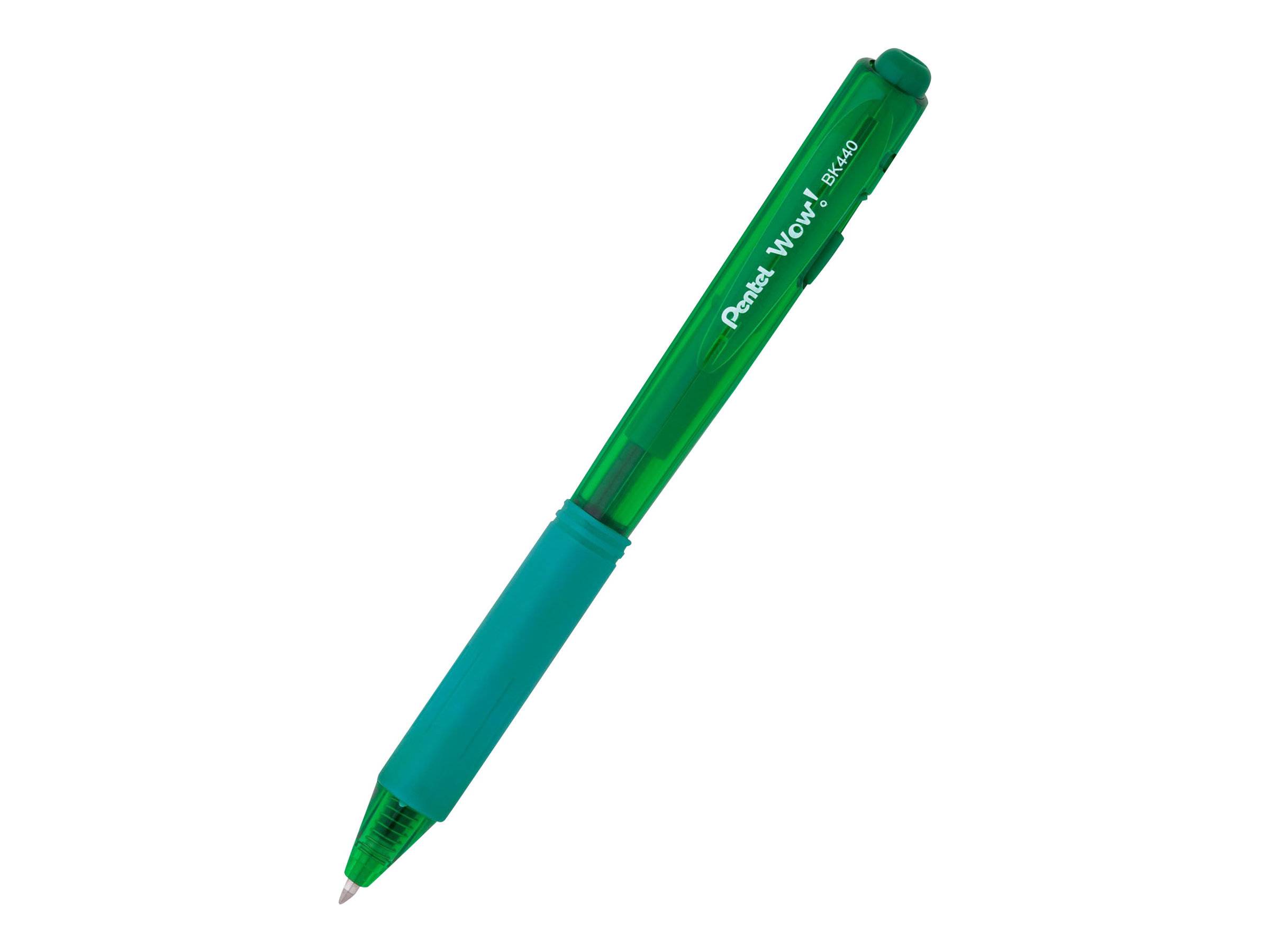 Pentel WOW! BK440 - Kugelschreiber - Grün - ölbasierte Tinte