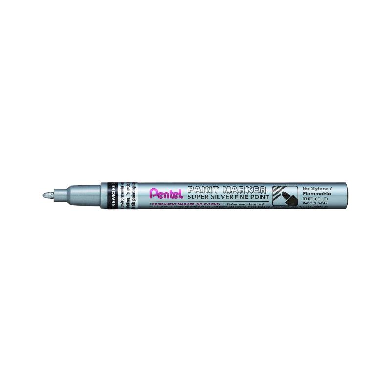 Pentel Lackmarker PAINT MARKER MSP10, silber