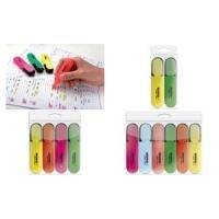 Kores Textmarker ''BRIGHT LINER'', 6er Etui Strichstärke: 0,5 mm