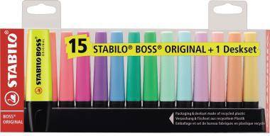 STABILO® Textmarker BOSS ORIGINAL 7015-01-5 15 St./Pack.
