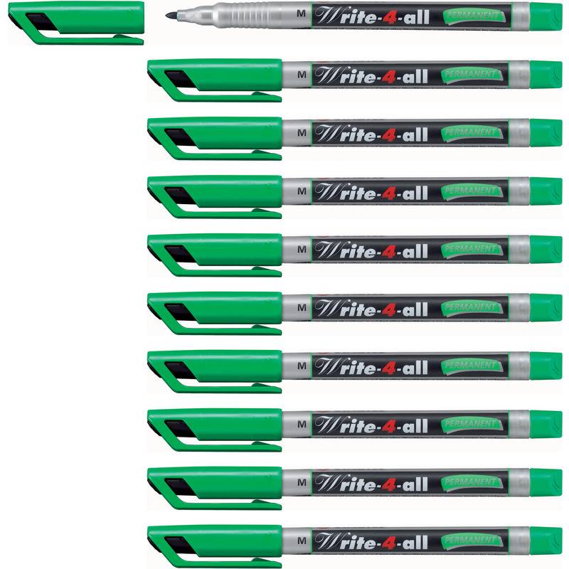 STABILO Write-4-all Permanent-Marker, M, grün