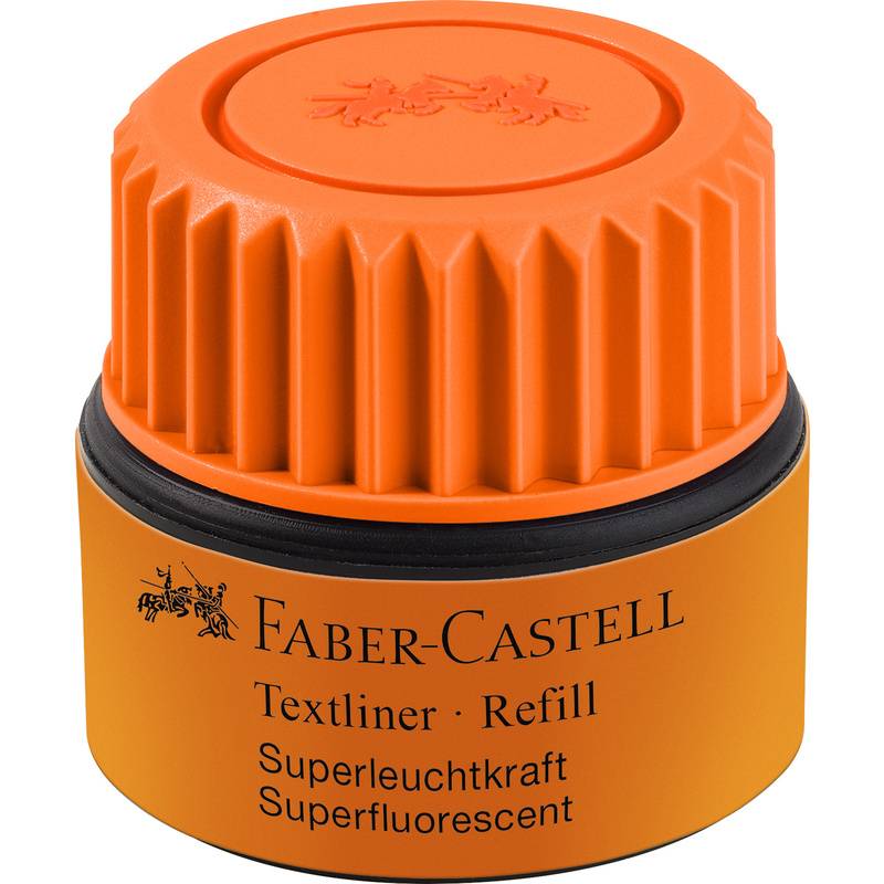 FABER-CASTELL Nachfüll-Station TEXTLINER 1549, orange