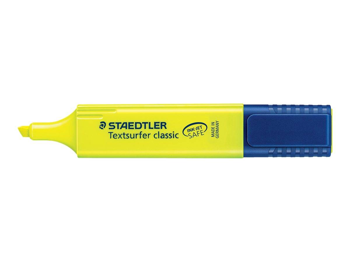 STAEDTLER Textsurfer classic - Textmarker - Blau, Grün, Gelb, rosa - Pigmenttinte - 1-5 mm (Packung mit 4)