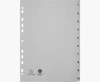 Exacompta Forever - Trennelement - 10 Teile - vorgedruckt: 1-10 - für A4 (210 x 297 mm)