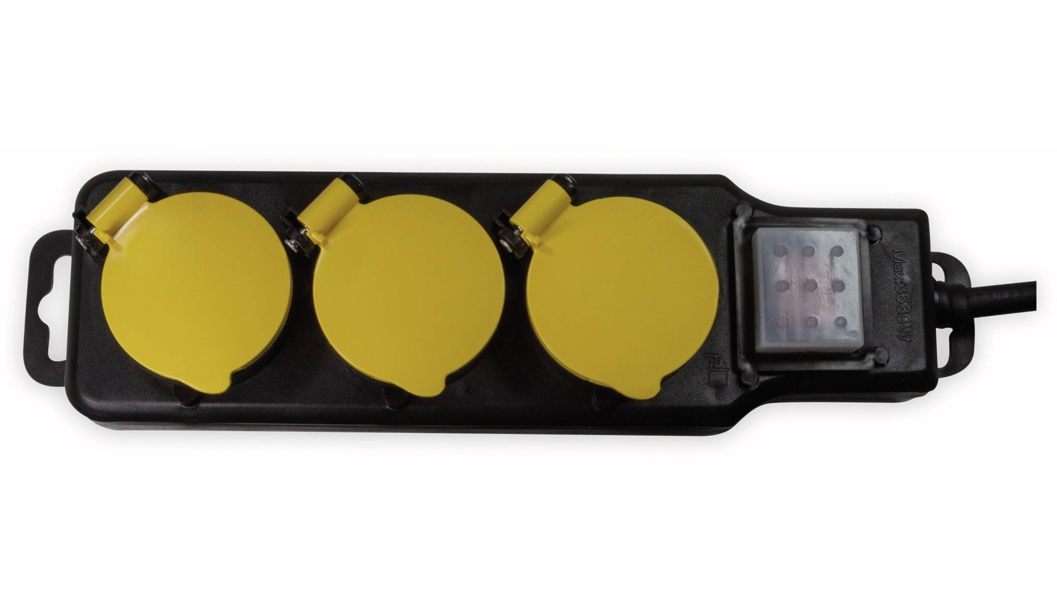 LOGILINK Steckdosenleiste LPS253, 3-fach, 3x CEE 7/3, Outdoor