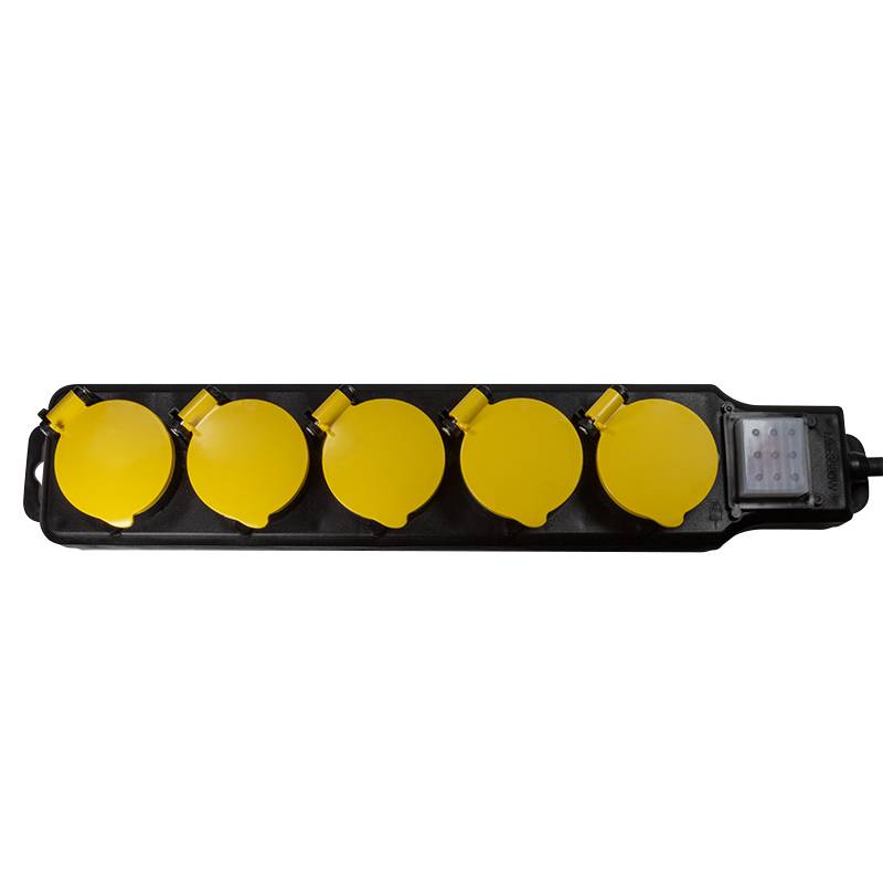 LogiLink - Steckdosenleiste - Wechselstrom 250 V - 3680 Watt - Ausgangsanschlüsse: 5 (5 x Stecker CEE 7/3)