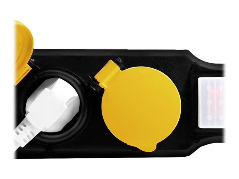 LogiLink - Steckdosenleiste - Wechselstrom 250 V - 3680 Watt - Ausgangsanschlüsse: 6 (6 x Leistungs-CEE 7/3)