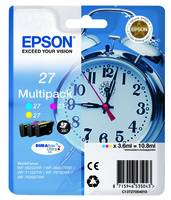 Epson 27 Multi-Pack - Gelb, Cyan, Magenta - Original
