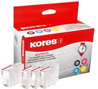 Kores Multi-Pack Tinte G1565KIT ersetzt Canon PGI-2500XL ersetzt PGI-2500BKXL/PGI-2500CXL/PGI-2500MXL/PGI-2500YXL