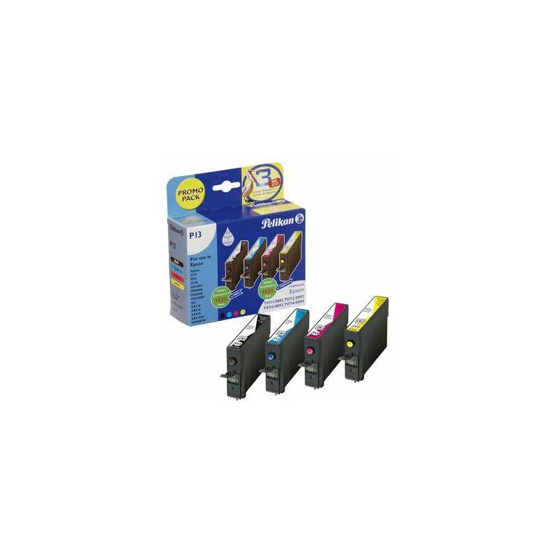 Pelikan Multi-Pack Tinte 1071170911 ersetzt EPSON T33XL