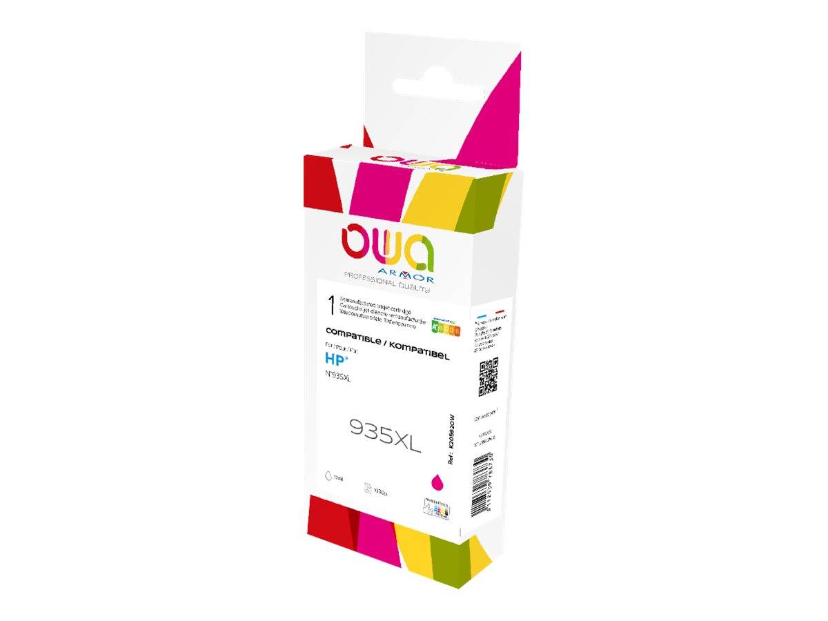 ARMOR - OWA K20592OW - 12 ml - Magenta - kompatibel - Box - wiederaufbereitet - Tintenpatrone (Alternative zu: HP 935XL)