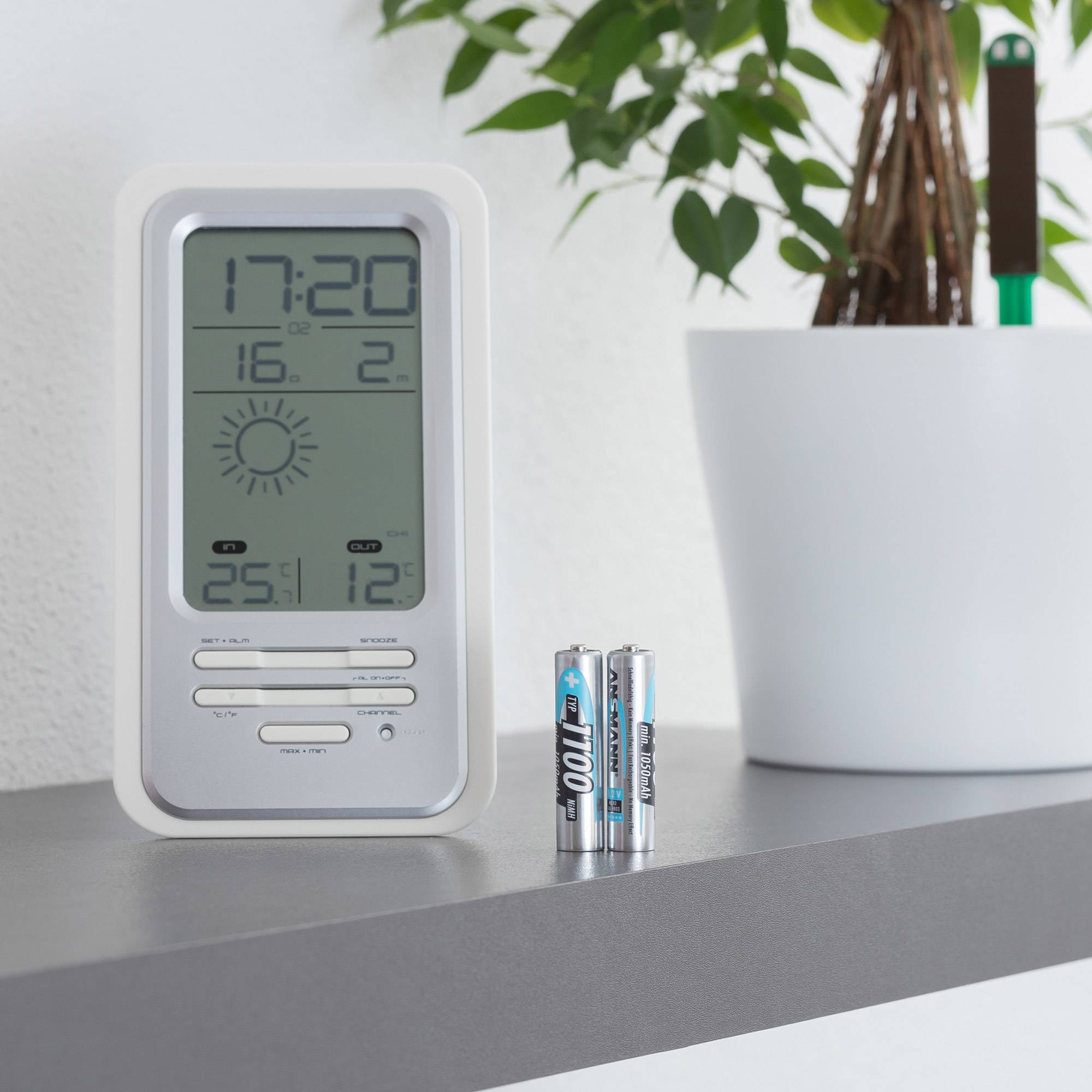 ANSMANN Micro - Batterie 4 x AAA - NiMH - (wiederaufladbar)