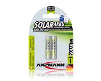 ANSMANN Solar - Batterie 2 x AAA - NiMH - (wiederaufladbar)