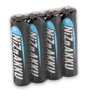 Ansmann 1322-0005, Wiederaufladbarer Akku, Nickel-Zink (NiZn), 1,65 V, 4 Stück(e), 1500 mAh, Schwarz, Blau