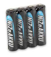 Ansmann 1322-0005, Wiederaufladbarer Akku, Nickel-Zink (NiZn), 1,65 V, 4 Stück(e), 1500 mAh, Schwarz, Blau