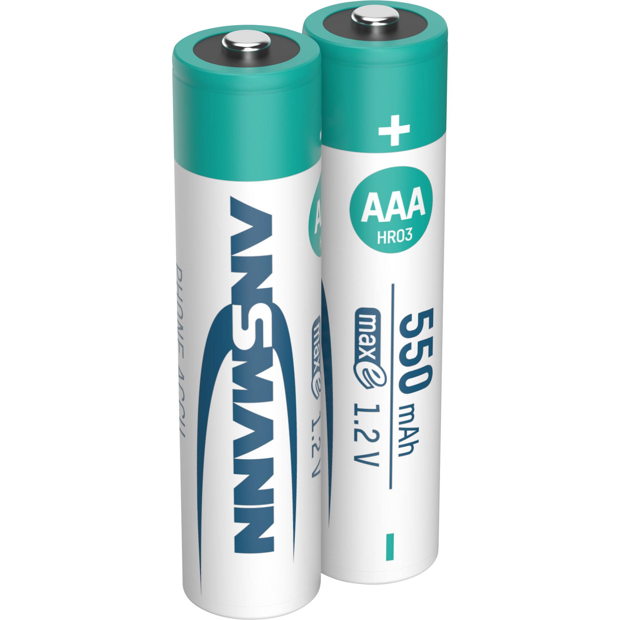 Ansmann Dect - Batterie 2 x AAA - NiMH - 550