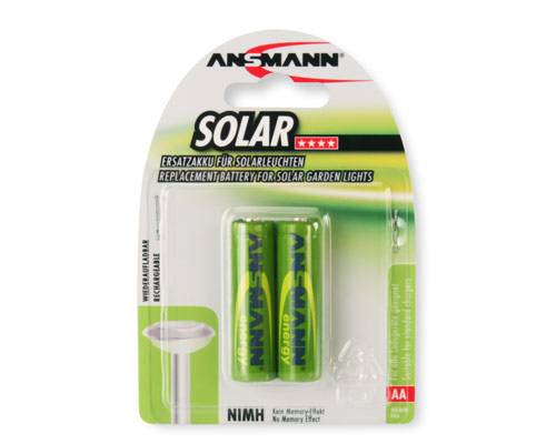 ANSMANN Solar - Batterie 2 x AA-Typ - NiMH - (wiederaufladbar)