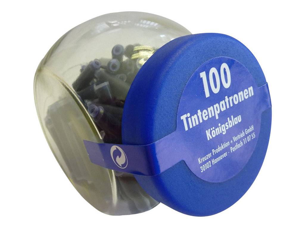 Pelikan - Tintenpatrone - nicht dauerhaft - Königsblau (Packung mit 100)