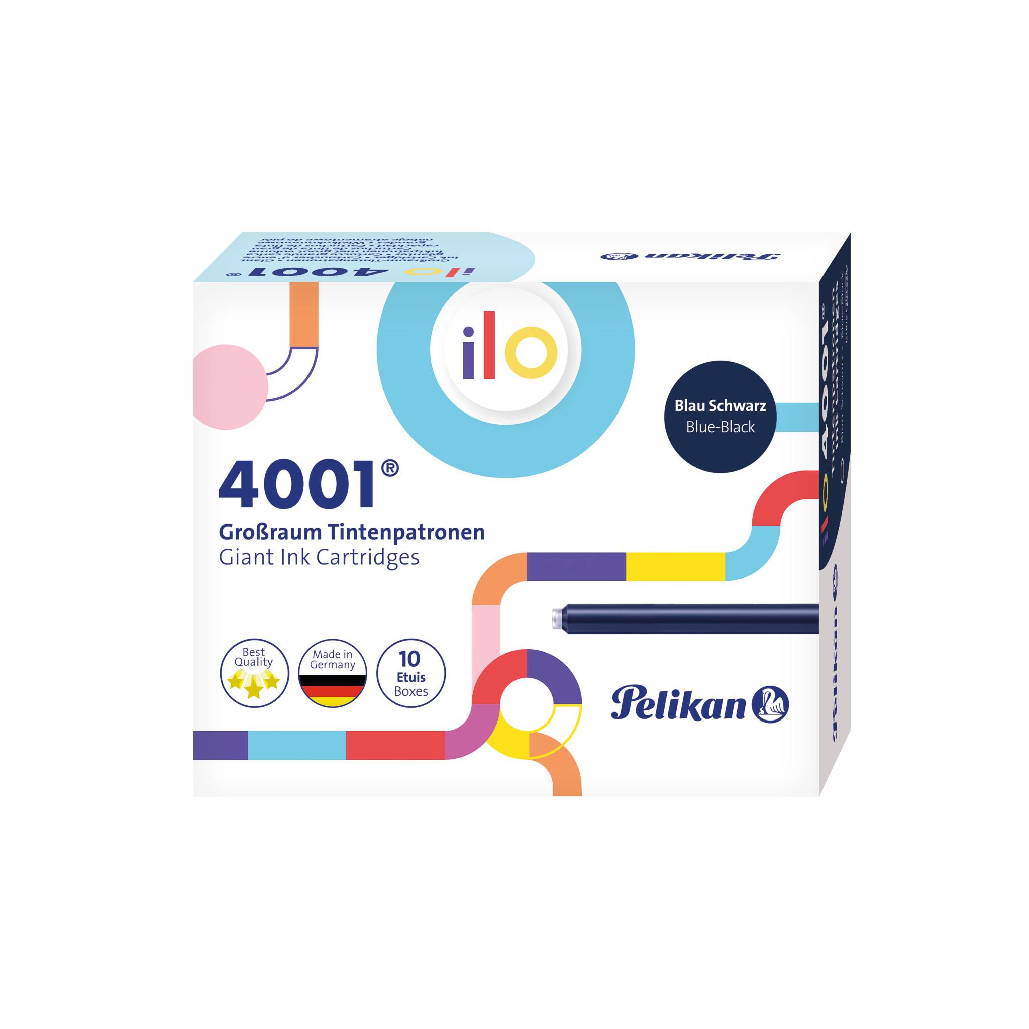 Pelikan ilo 4001, Navy, Füllfederhalter, Deutschland, Box, Pelikan ilo