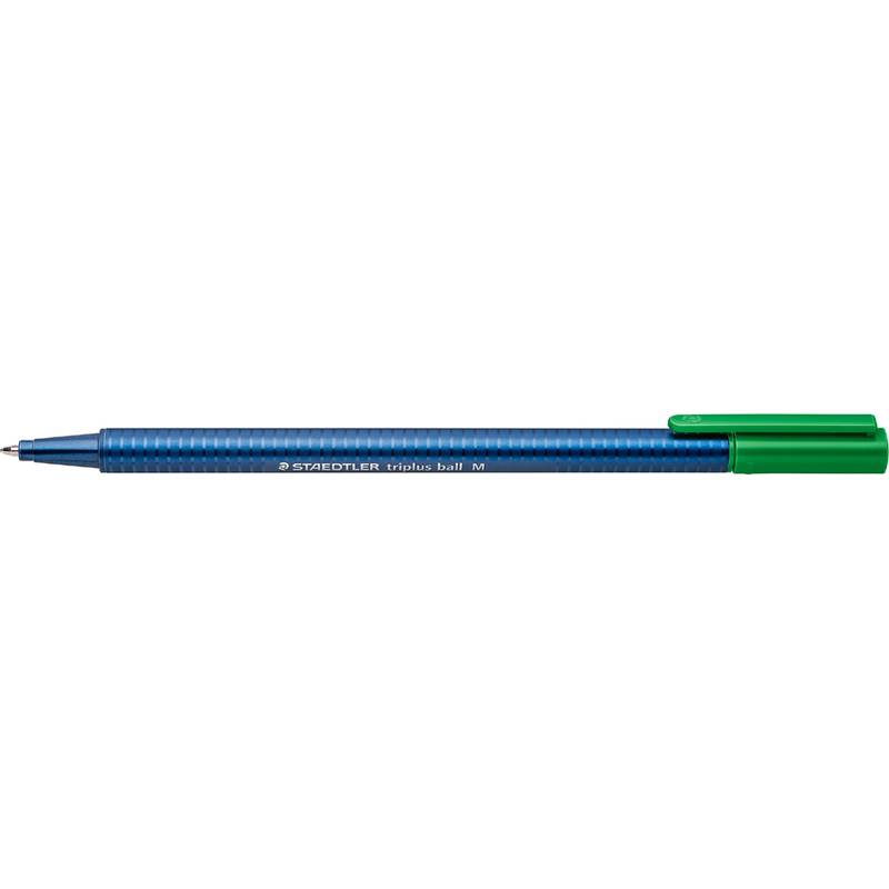 STAEDTLER Kugelschreiber triplus ball 437 M, grün
