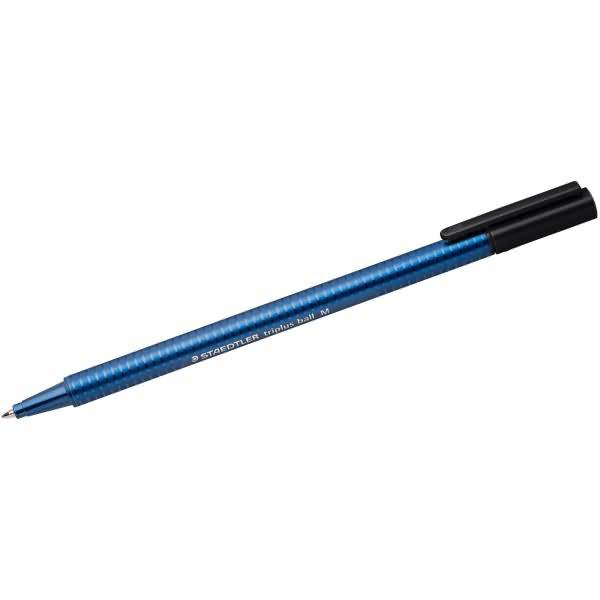 Kugelschreiber triplus ball Kappenmodell M blau/schwarz