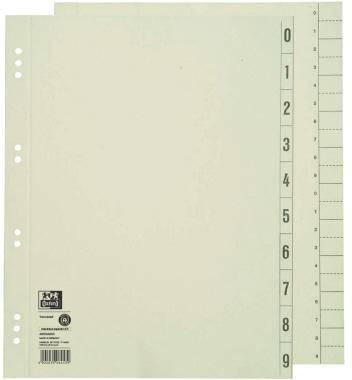 Oxford Trennblatt 400004663 DIN A4 230g Karton chamois 100 St./Pack.