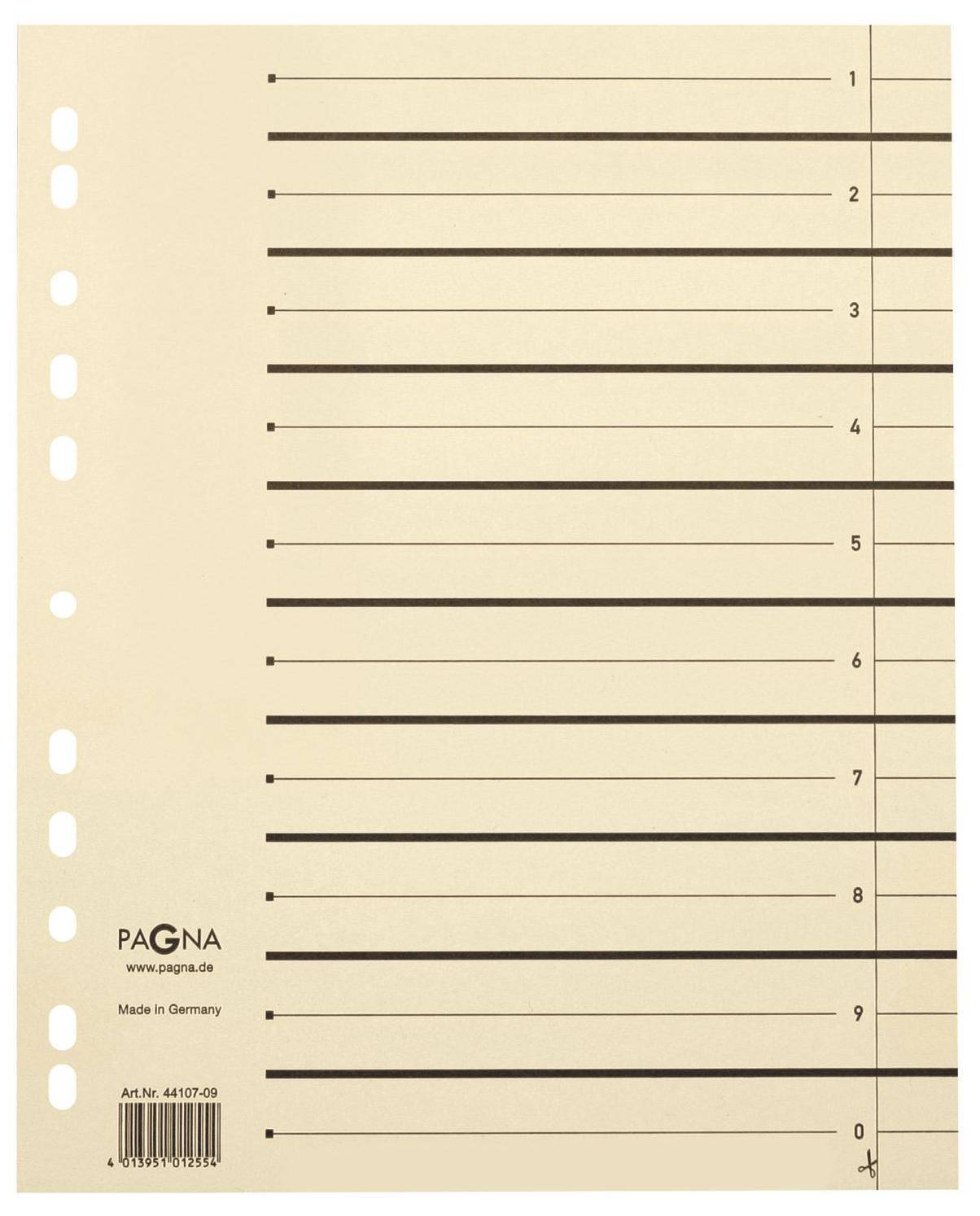 Pagna 44108-09, Beige, Pappe, A4, 100 Stück(e)