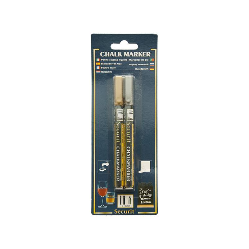 Securit Kreidemarker ORIGINAL SMALL, 2er Set