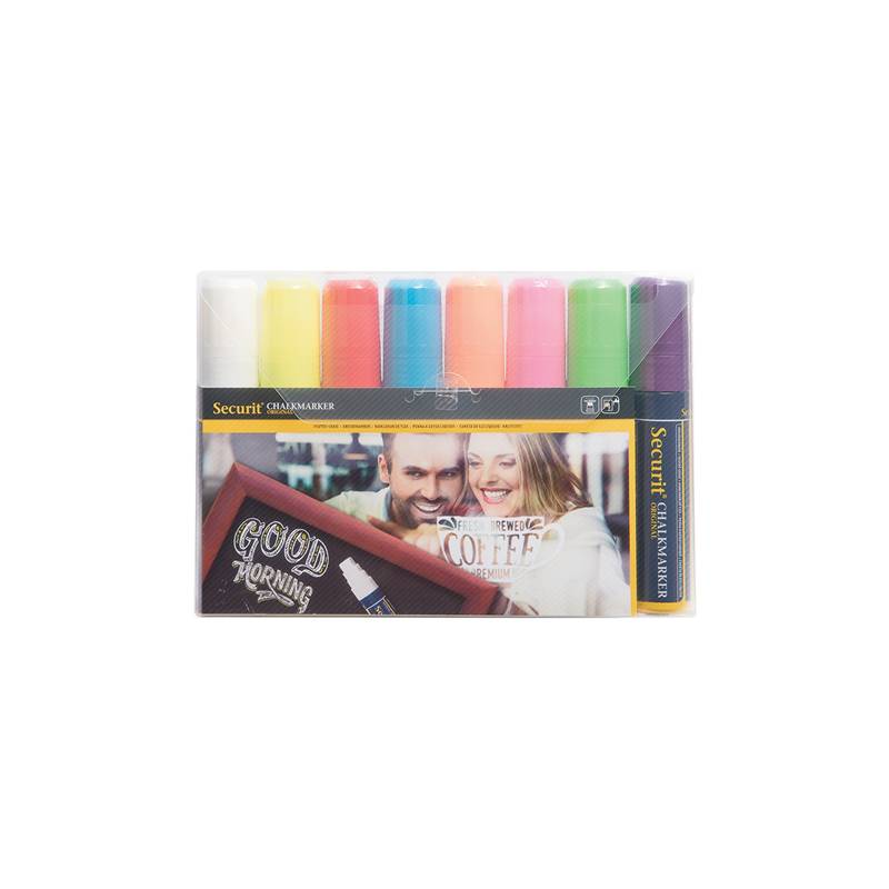 Securit Kreidemarker ORIGINAL LARGE, 8er Etui