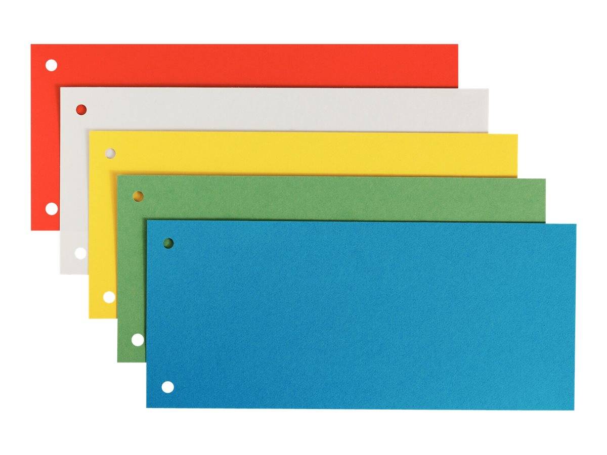 ESSELTE LEITZ - Leitz - Trennelement - für A4 (210 x 297 mm) - weiß, Blau, Gelb, Rot, grün (Packung mit 25)