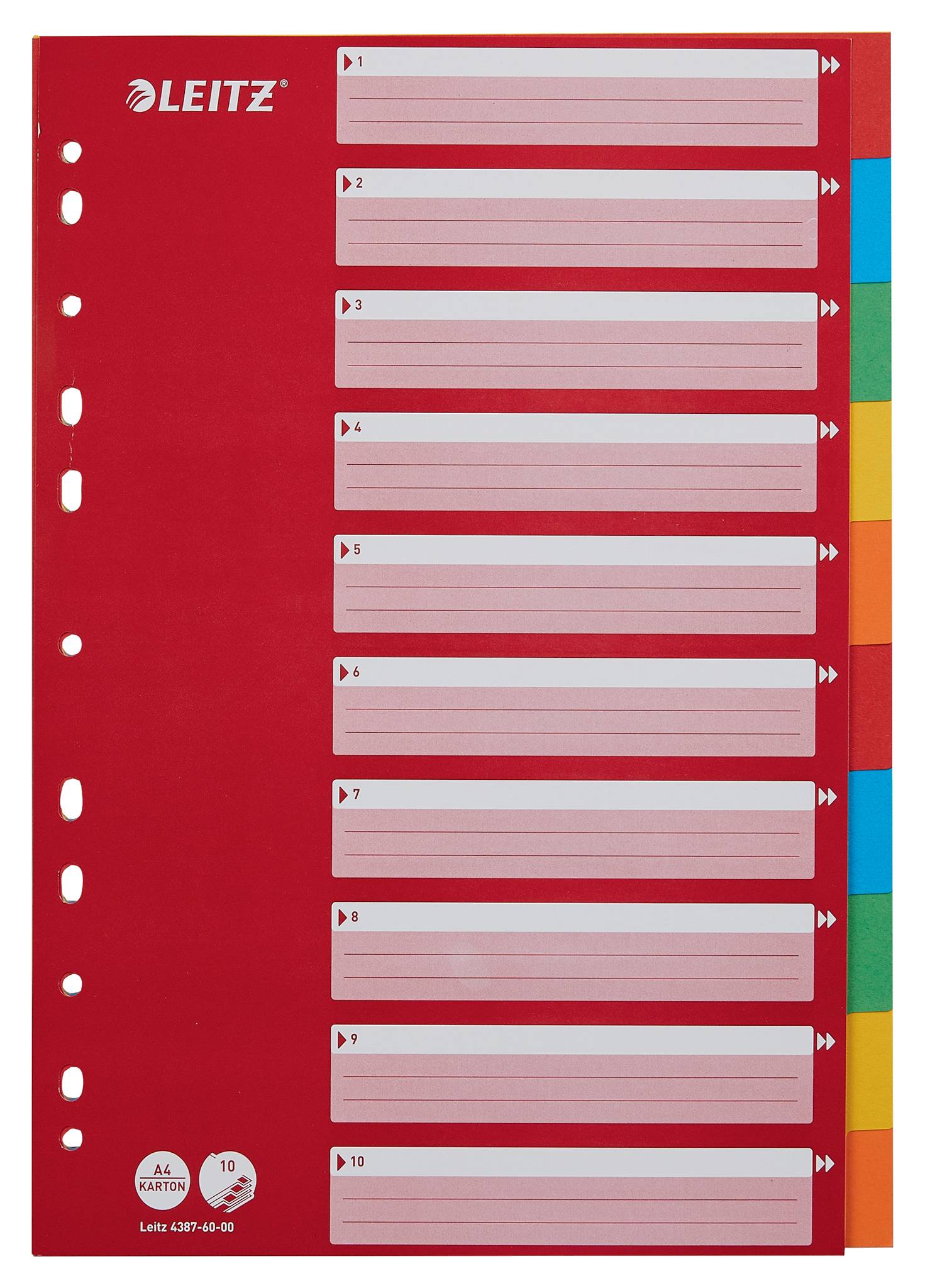 Kartonregister Blanko