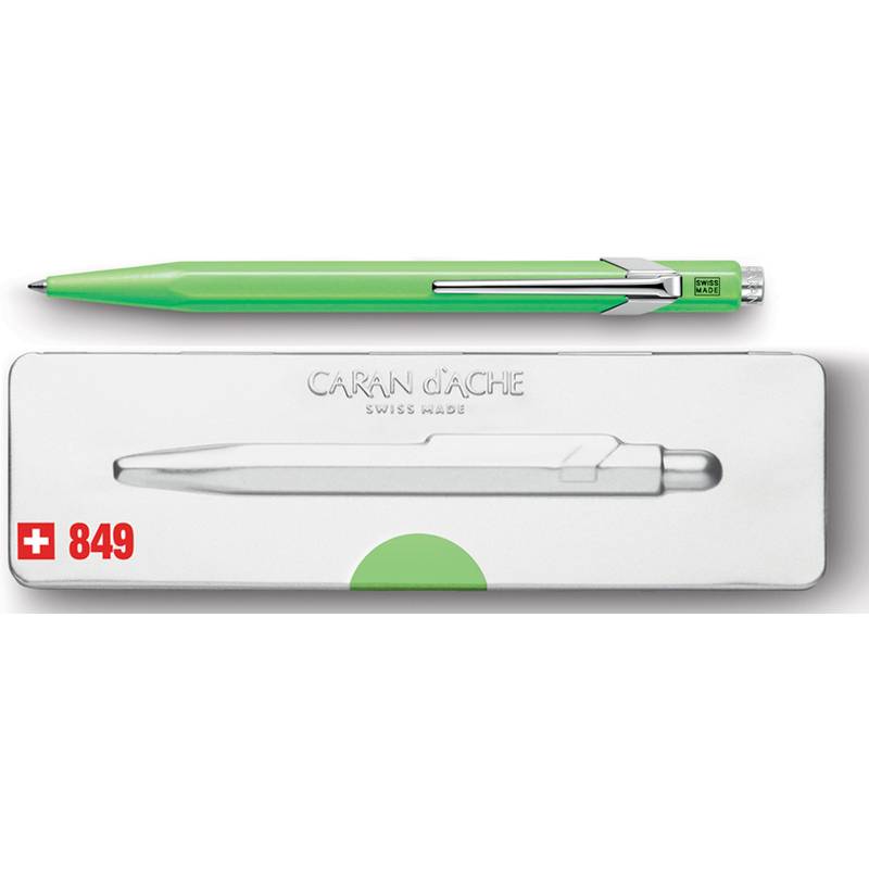 CARAN D'ACHE Druckkugelschreiber 849 POPLINE FLUO, grün