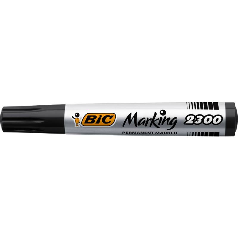 BIC 2300 - Marker - permanent - für Glas, Plastik, Pappe